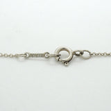 【6jkb0266】ティファニー ネックレス ビーン シルバー925【中古】レディース