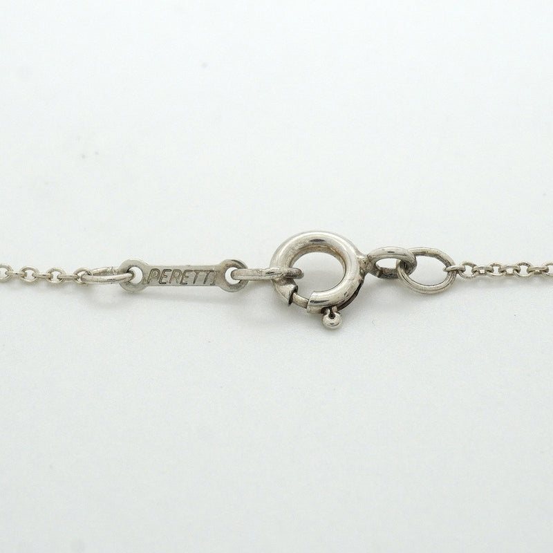 【6jkb0266】ティファニー ネックレス ビーン シルバー925【中古】レディース