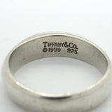 【6jkb0273】ティファニー リング ナイフエッジ シルバー925 16号【中古】メンズ