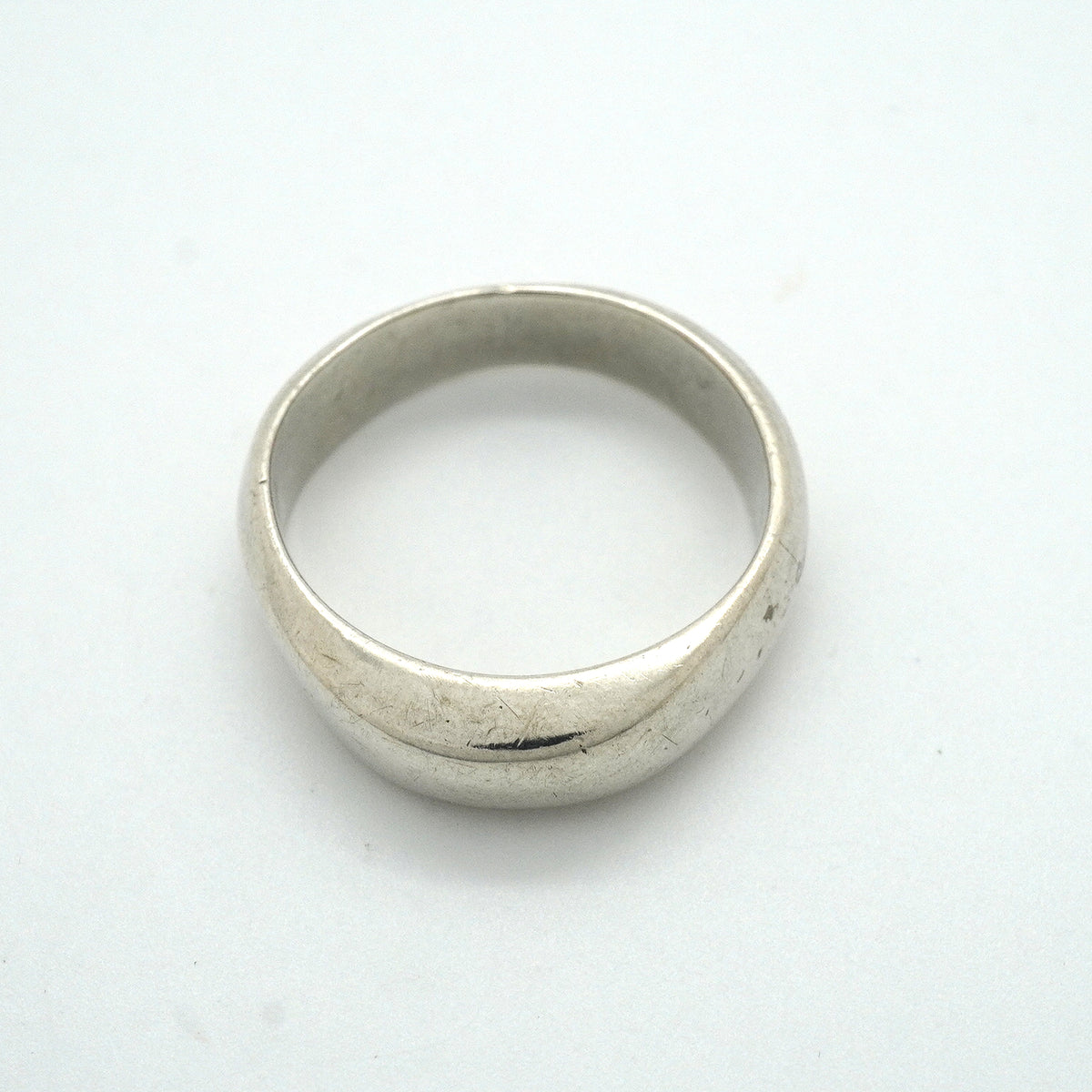 【6jkb0273】ティファニー リング ナイフエッジ シルバー925 16号【中古】メンズ