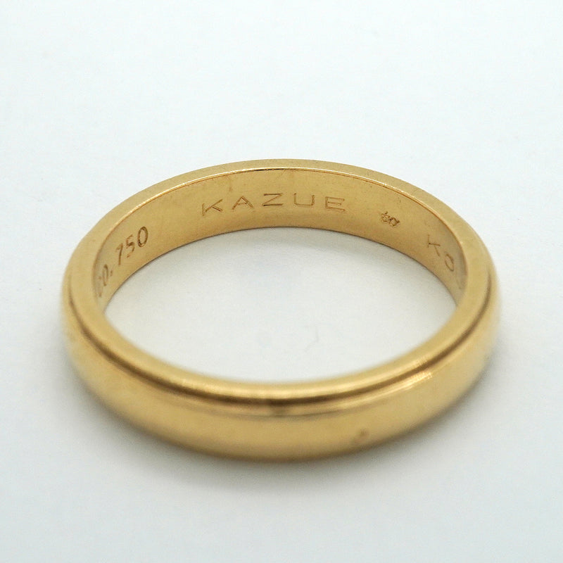 【6jkb0274】ティファニー リング ミルグレイン K18YG イエローゴールド 17.5号【中古】メンズ