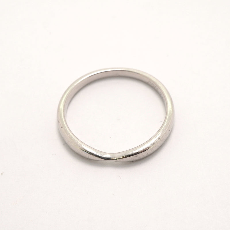 【6jkb0275】ティファニー リング ハーモニー Pt950 プラチナ 14号【中古】レディース