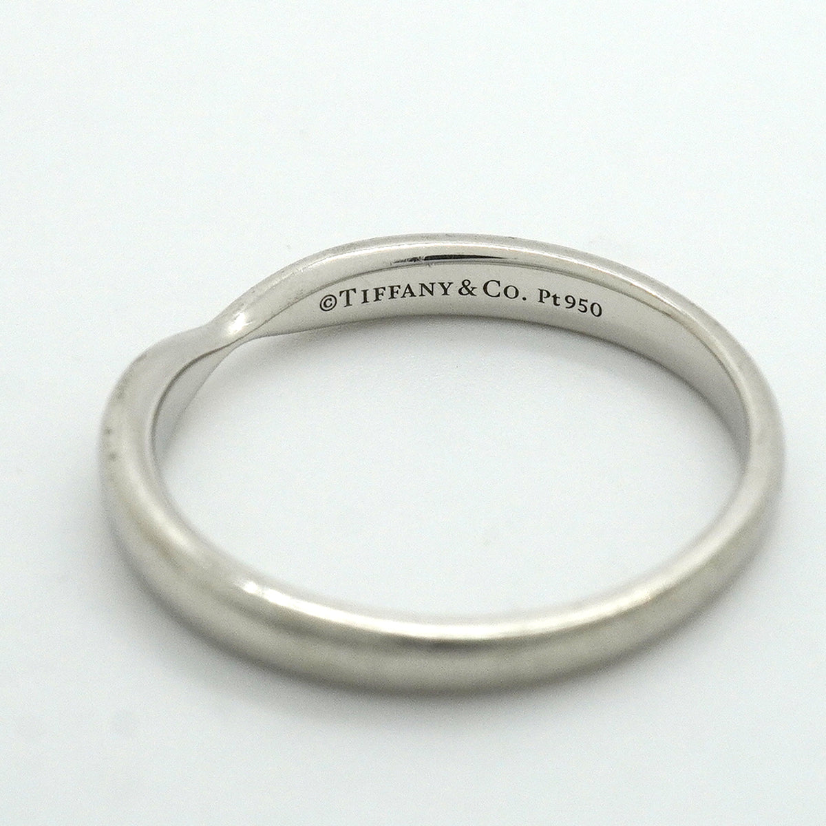 【6jkb0275】ティファニー リング ハーモニー Pt950 プラチナ 14号【中古】レディース