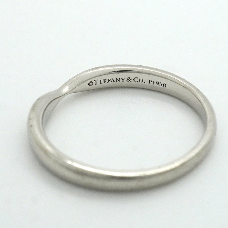 【6jkb0275】ティファニー リング ハーモニー Pt950 プラチナ 14号【中古】レディース