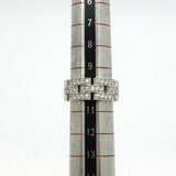 【6jkb0276】カルティエ リング マイヨンパンテール K18WG ホワイトゴールド ダイヤモンド ＃51【中古】レディース