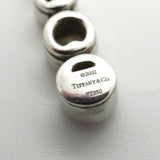 【6jkb0278】ティファニー ネックレス ジャズ/グラジュエイテッド Pt950 プラチナ ダイヤモンド ピンクサファイア【中古】レディース