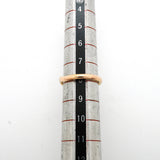 【6jkb0284】ティファニー リング カーブドバンド 1PD K18PG ピンクゴールド ダイヤモンド 8号【中古】レディース