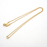 【6jkb0288】ティファニー ネックレス バイザヤード 1PD K18YG イエローゴールド ダイヤモンド【中古】レディース