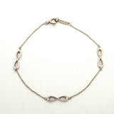 【6jkb0289】ティファニー ブレスレット インフィニティ エンドレス シルバー925【中古】レディース