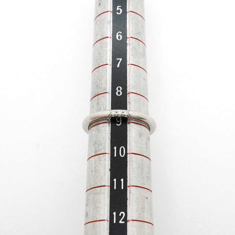 【6jkb0290】ティファニー リング フォーエバー 3PD Pt950 プラチナ ダイヤモンド 8.5号【中古】レディース