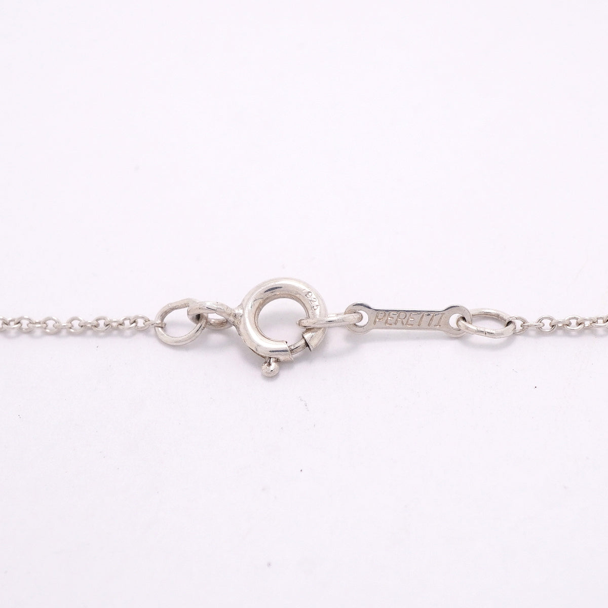 【6jkb0294】ティファニー ネックレス ダブルループ シルバー925【中古】レディース