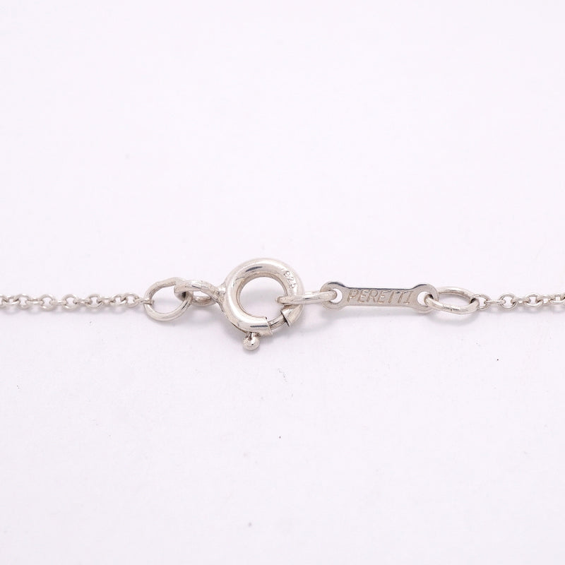 【6jkb0294】ティファニー ネックレス ダブルループ シルバー925【中古】レディース