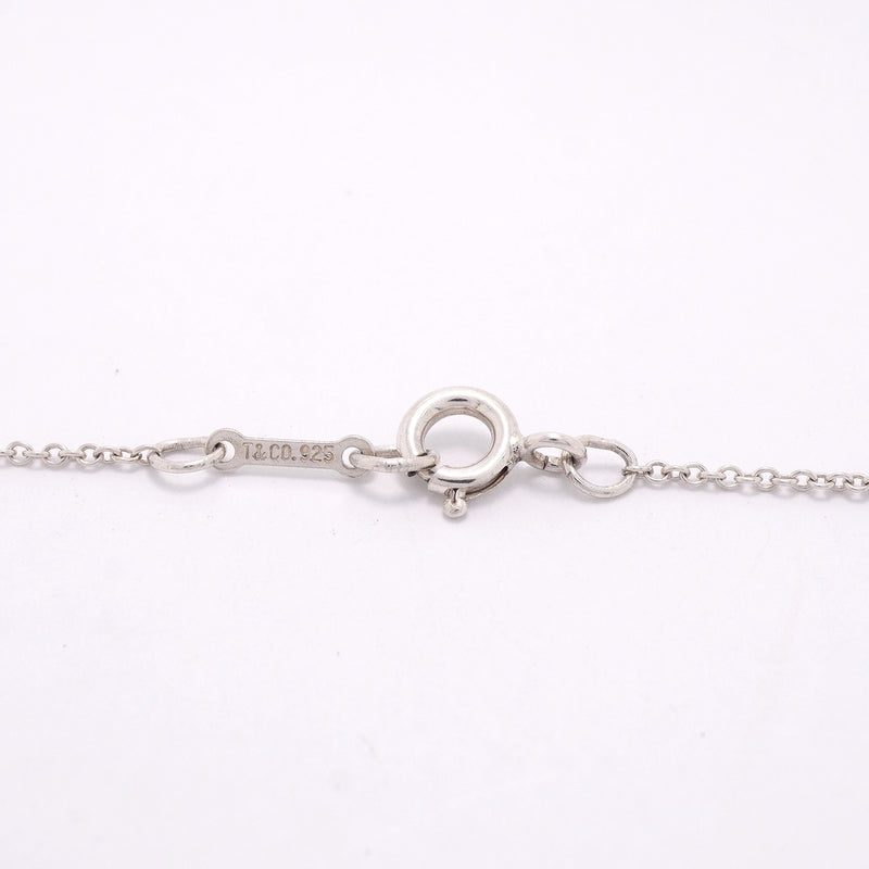 【6jkb0294】ティファニー ネックレス ダブルループ シルバー925【中古】レディース
