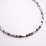 【6jkb0299】ティファニー ネックレス アズテック/ジグザグ シルバー925 ヘマタイト【中古】メンズ レディース ユニセックス