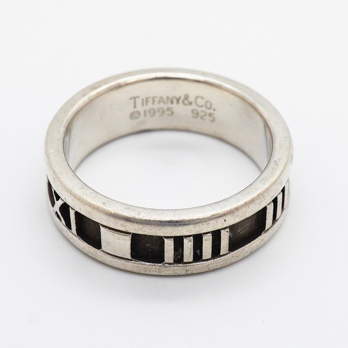 【6jkb0305】ティファニー リング アトラス シルバー925 12.5号【中古】レディース