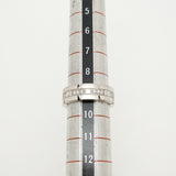 【6jkb0308】カルティエ リング タンクフランセーズ K18WG ホワイトゴールド ダイヤモンド ＃49【中古】レディース