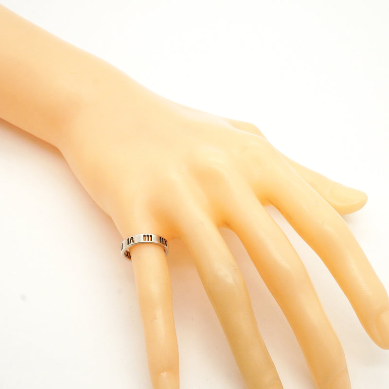 【6jkb0316】ティファニー リング アトラス ピアスド シルバー925 6.5号【中古】レディース
