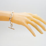 【6jkb0323】エルメス ブレスレット シェーヌダンクル GM 12コマ シルバー925【中古】レディース