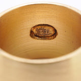 【6jkb0326】シャネル リング ココマーク リバーシブル/ハート GPメッキ ゴールド ブラック 14号【中古】レディース