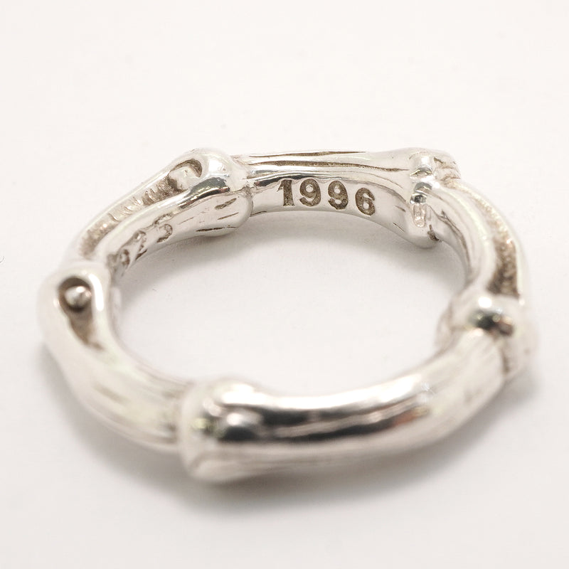 【6jkb0355】ティファニー リング バンブー シルバー925 8号【中古】レディース