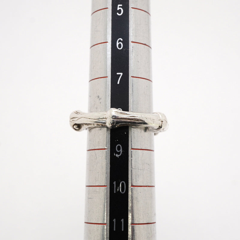 【6jkb0355】ティファニー リング バンブー シルバー925 8号【中古】レディース