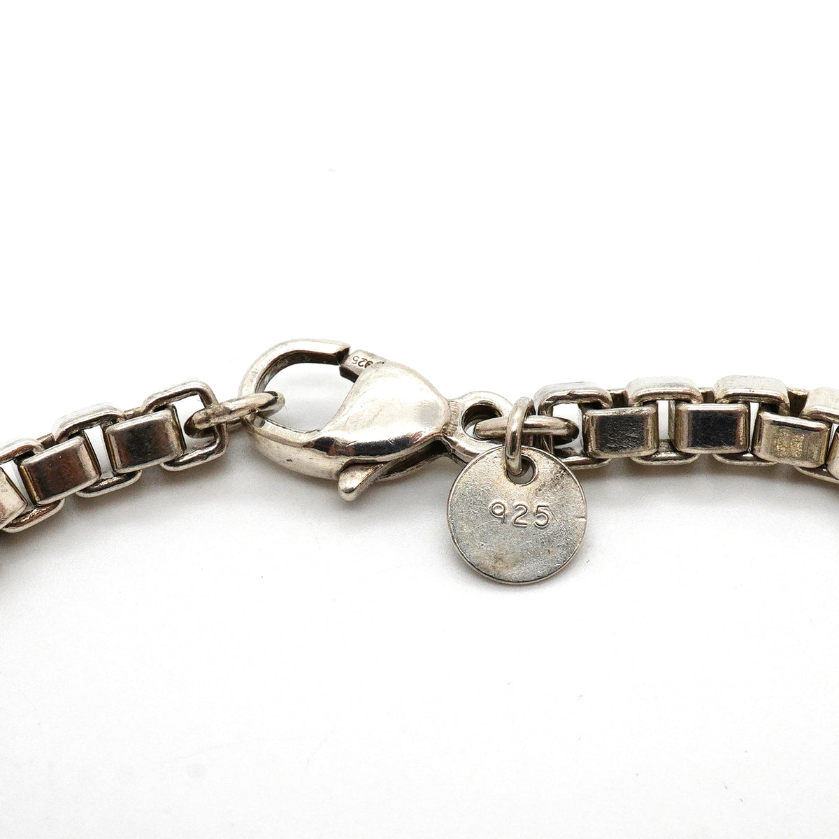 【6jkb0364】ティファニー ブレスレット ベネチアン シルバー925【中古】レディース