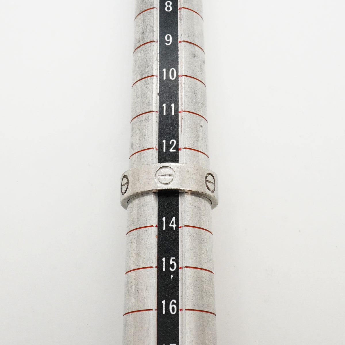【6jkb0371】カルティエ リング ラブ Pt950 プラチナ ＃53【中古】レディース
