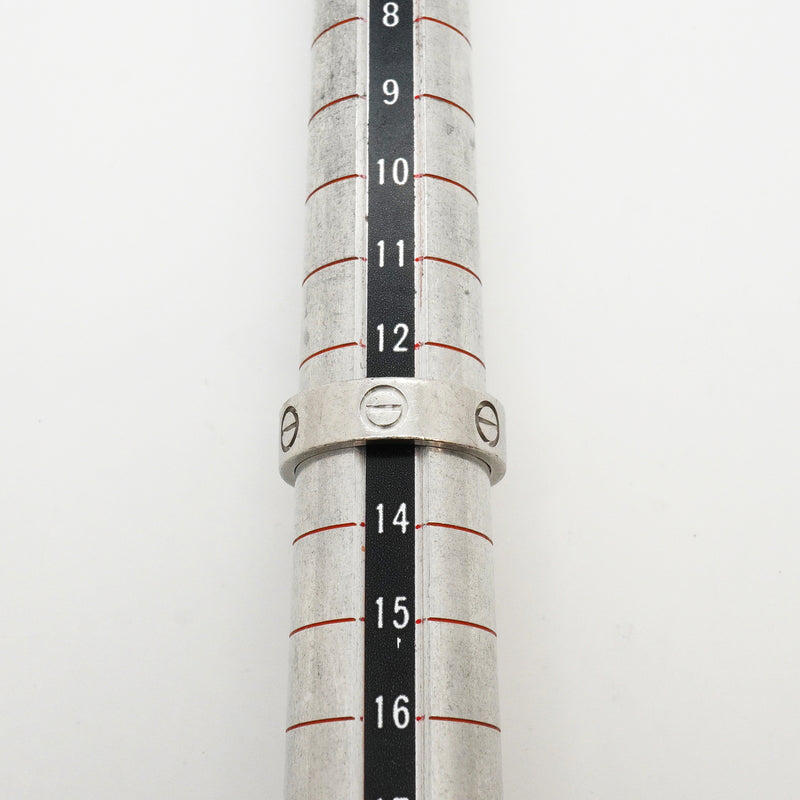 【6jkb0371】カルティエ リング ラブ Pt950 プラチナ ＃53【中古】レディース