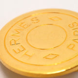 【6jkb0372】エルメス イヤリング セリエ GPメッキ ゴールド【中古】レディース