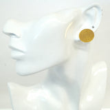 【6jkb0372】エルメス イヤリング セリエ GPメッキ ゴールド【中古】レディース