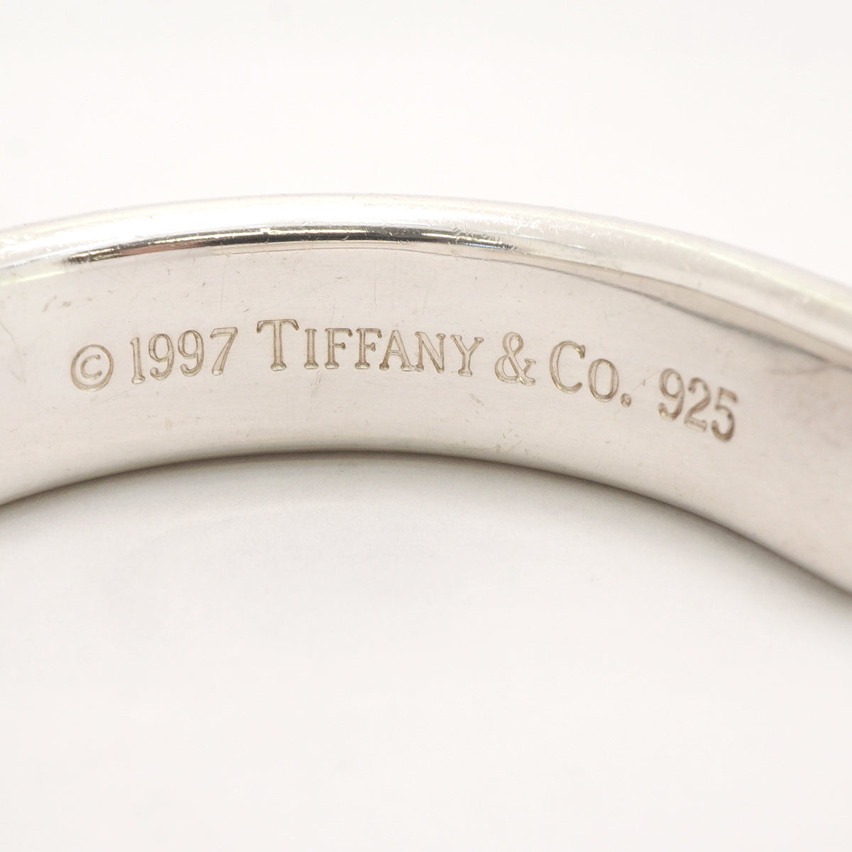 【6jkb0374】ティファニー バングル 1837/ナロー シルバー925【中古】レディース
