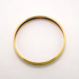 【6jkb0381】エルメス バングル エマイユPM GPメッキ 七宝焼き ゴールド グリーン【中古】レディース