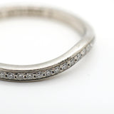 【6jkb0382】カルティエ リング バレリーナ Pt950 プラチナ ダイヤモンド ＃52【中古】レディース
