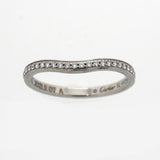 【6jkb0382】カルティエ リング バレリーナ Pt950 プラチナ ダイヤモンド ＃52【中古】レディース