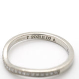 【6jkb0382】カルティエ リング バレリーナ Pt950 プラチナ ダイヤモンド ＃52【中古】レディース
