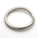 【6jkb0382】カルティエ リング バレリーナ Pt950 プラチナ ダイヤモンド ＃52【中古】レディース