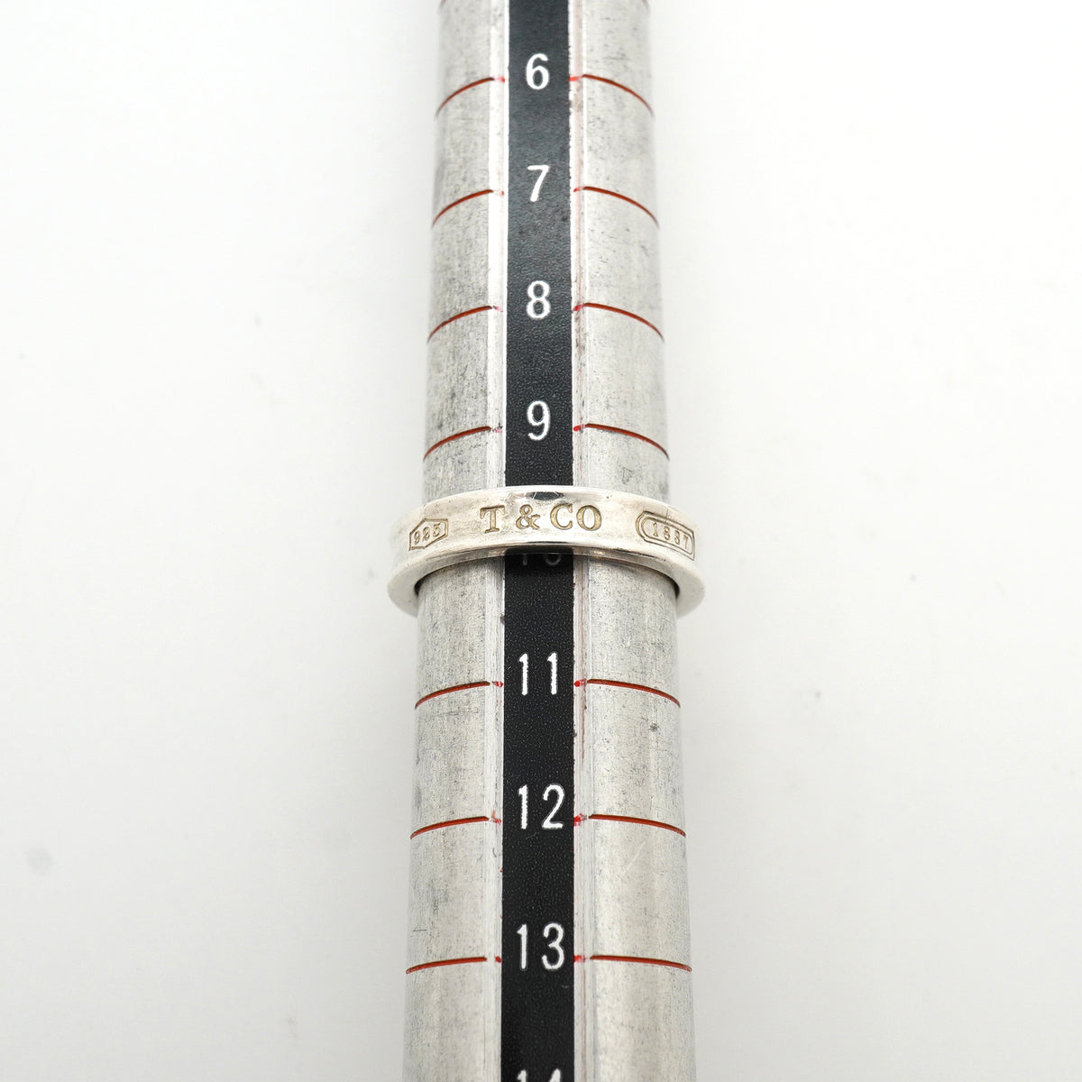 【6jkb0384】ティファニー リング ナロー シルバー925 10号【中古】レディース