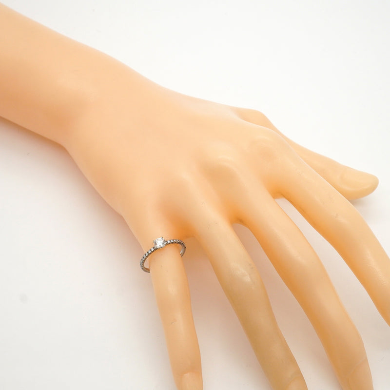 【6jkb0387】カルティエ リング エタンセルドゥ Pt950 プラチナ ダイヤモンド 0.31ct ＃49【中古】レディース