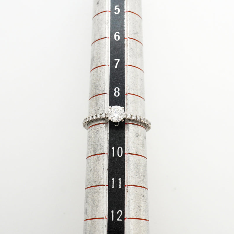 【6jkb0387】カルティエ リング エタンセルドゥ Pt950 プラチナ ダイヤモンド 0.31ct ＃49【中古】レディース