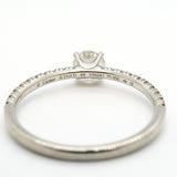 【6jkb0387】カルティエ リング エタンセルドゥ Pt950 プラチナ ダイヤモンド 0.31ct ＃49【中古】レディース