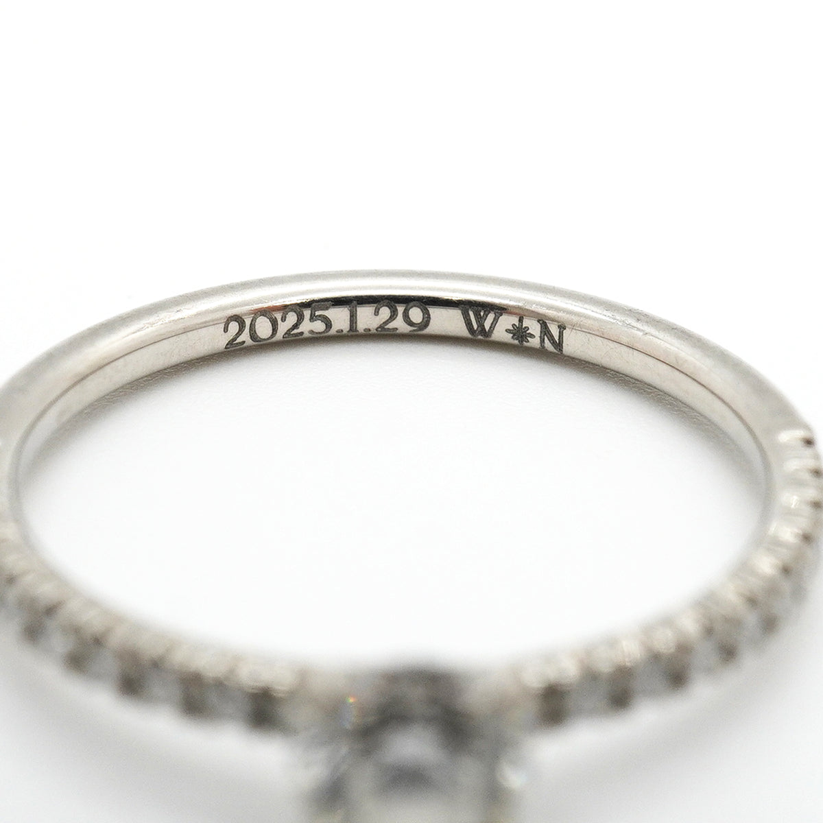 【6jkb0387】カルティエ リング エタンセルドゥ Pt950 プラチナ ダイヤモンド 0.31ct ＃49【中古】レディース