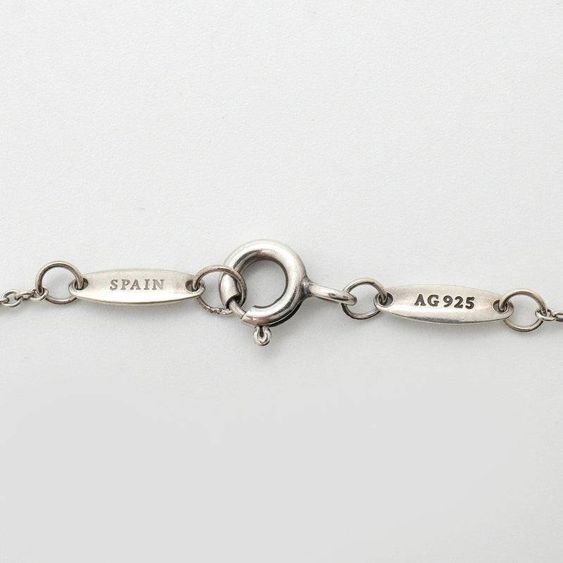 【6jkb0388】ティファニー ネックレス バイザヤード 1PD シルバー925 ダイヤモンド【中古】レディース