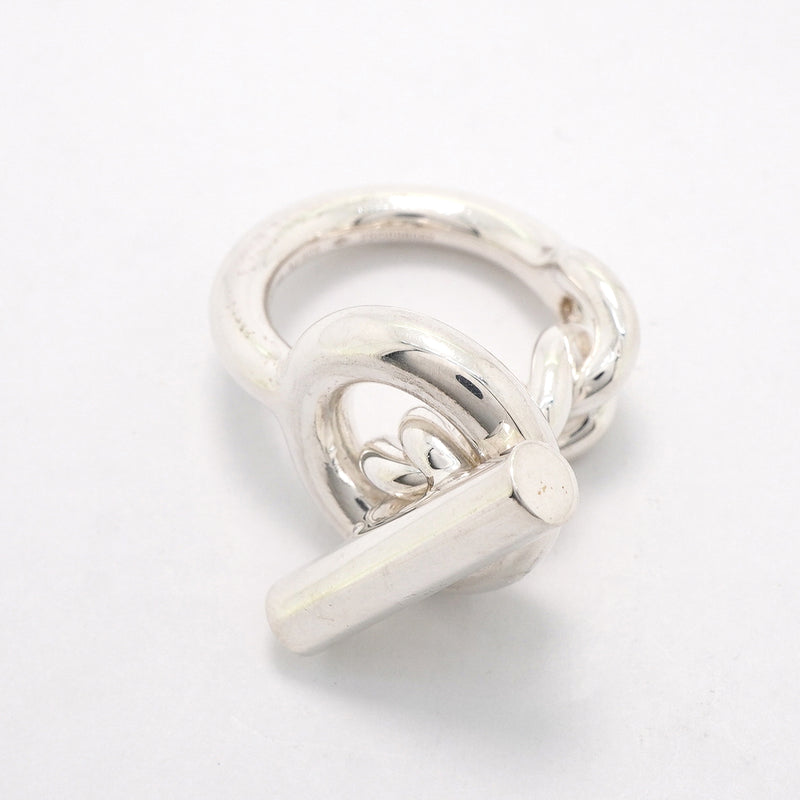 【6jkb0393】エルメス リング クロワゼット シルバー925 ＃48【中古】レディース