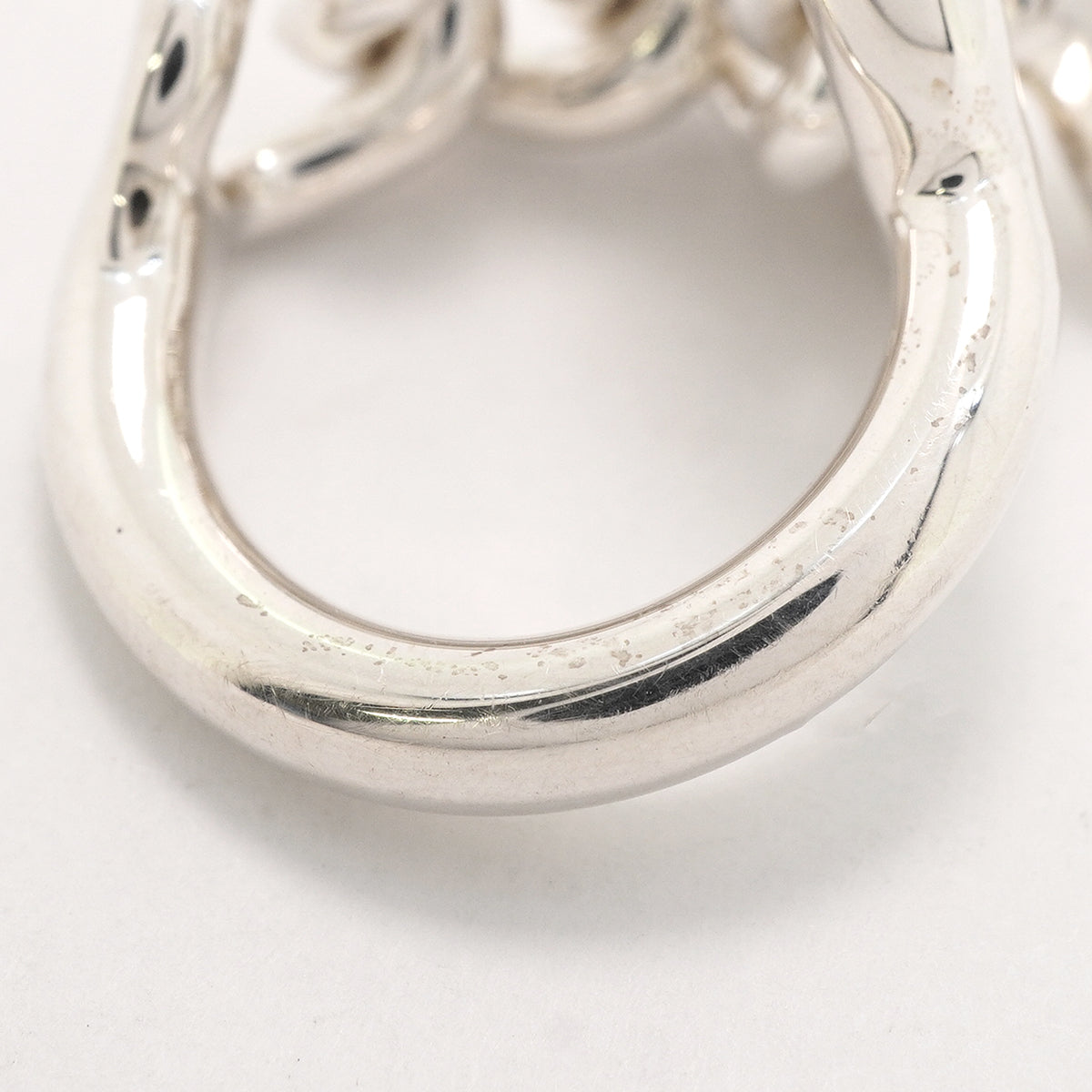 【6jkb0393】エルメス リング クロワゼット シルバー925 ＃48【中古】レディース