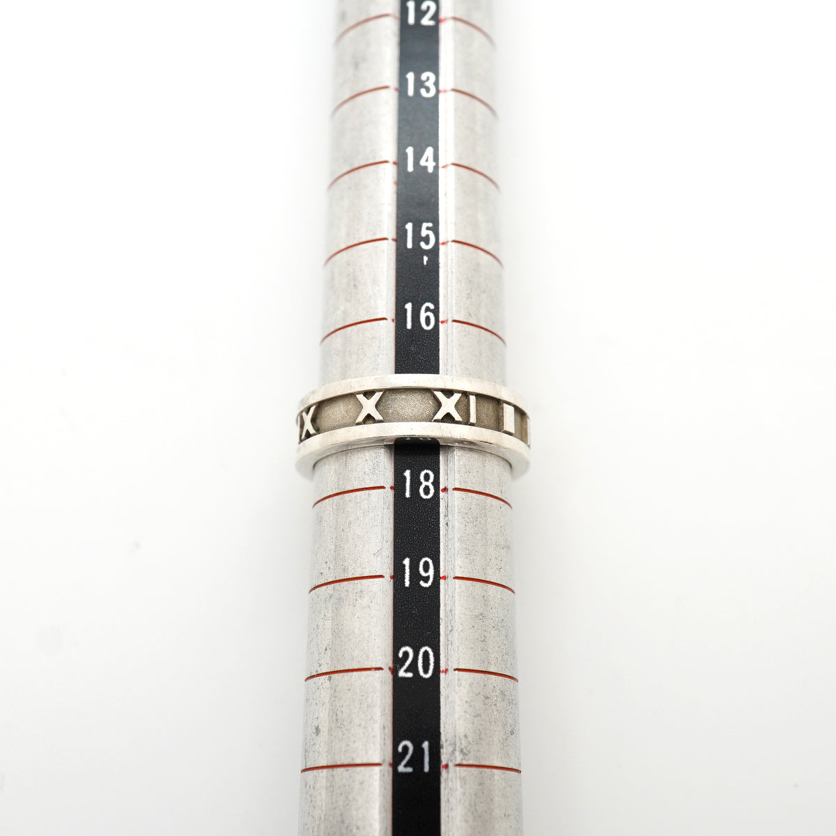 【6jkb0403】ティファニー リング アトラス シルバー925 17.5号【中古】メンズ