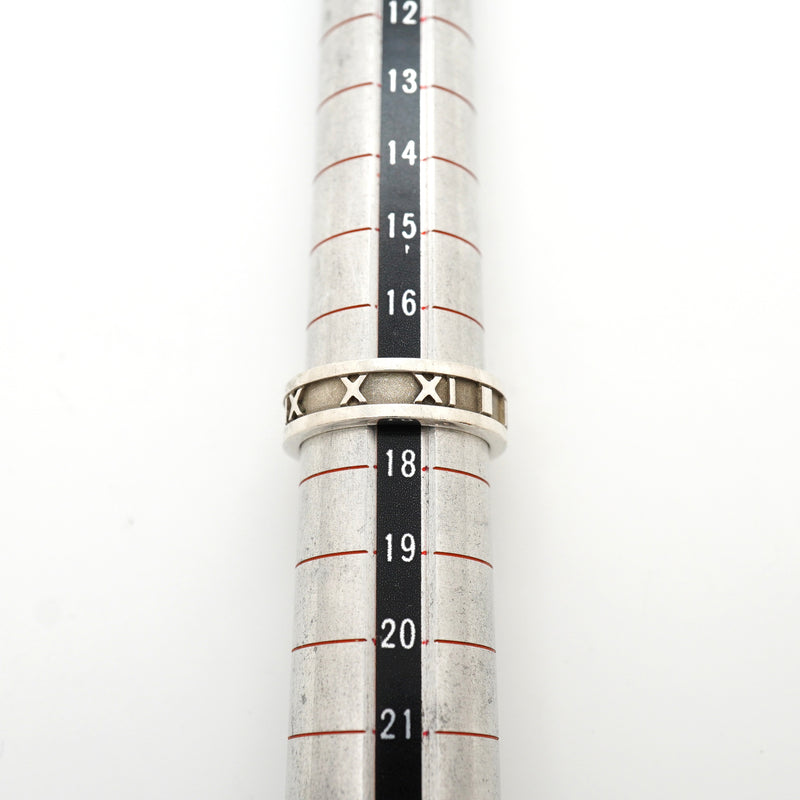 【6jkb0403】ティファニー リング アトラス シルバー925 17.5号【中古】メンズ