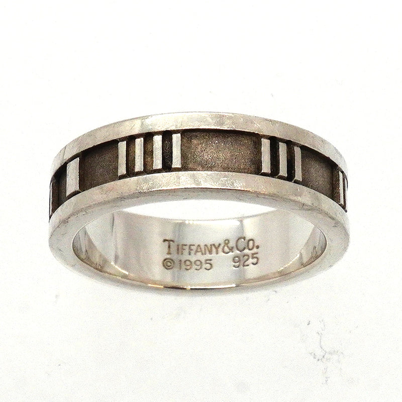 【6jkb0403】ティファニー リング アトラス シルバー925 17.5号【中古】メンズ