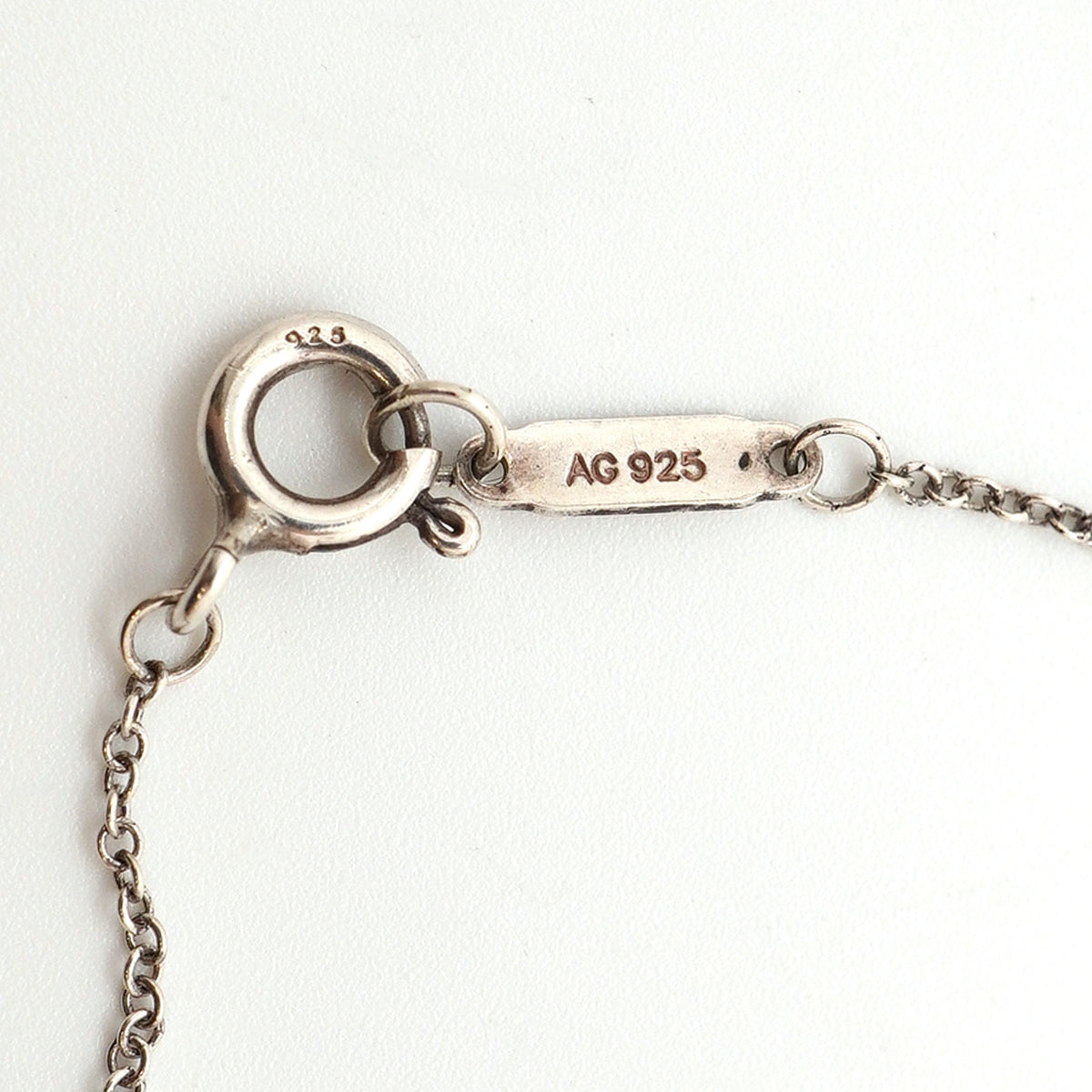 【6jkb0410】ティファニー ネックレス インフィニティ エンドレス シルバー925【中古】レディース