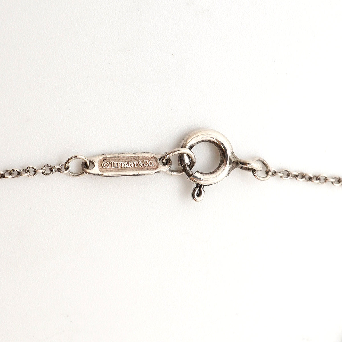 【6jkb0410】ティファニー ネックレス インフィニティ エンドレス シルバー925【中古】レディース