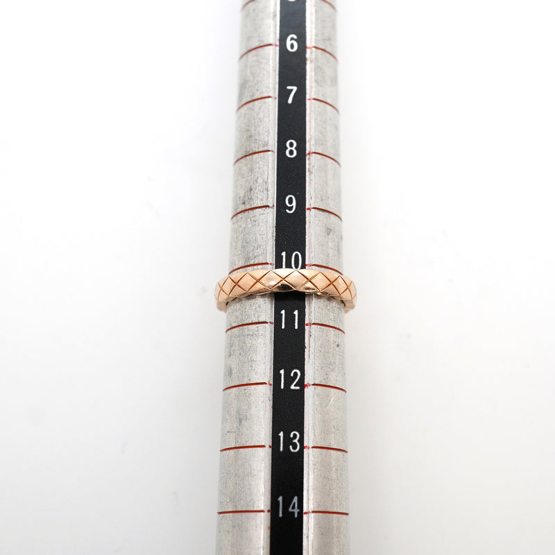 【6jkb0411】シャネル リング ココクラッシュ/ベージュゴールド K18PG ピンクゴールド ＃51【中古】レディース